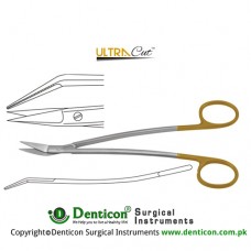UltraCut™ TC Dean Gum Scissor S Shaped - One Toothed Cutting Edge Stainless Steel, 17.5 cm - 7"